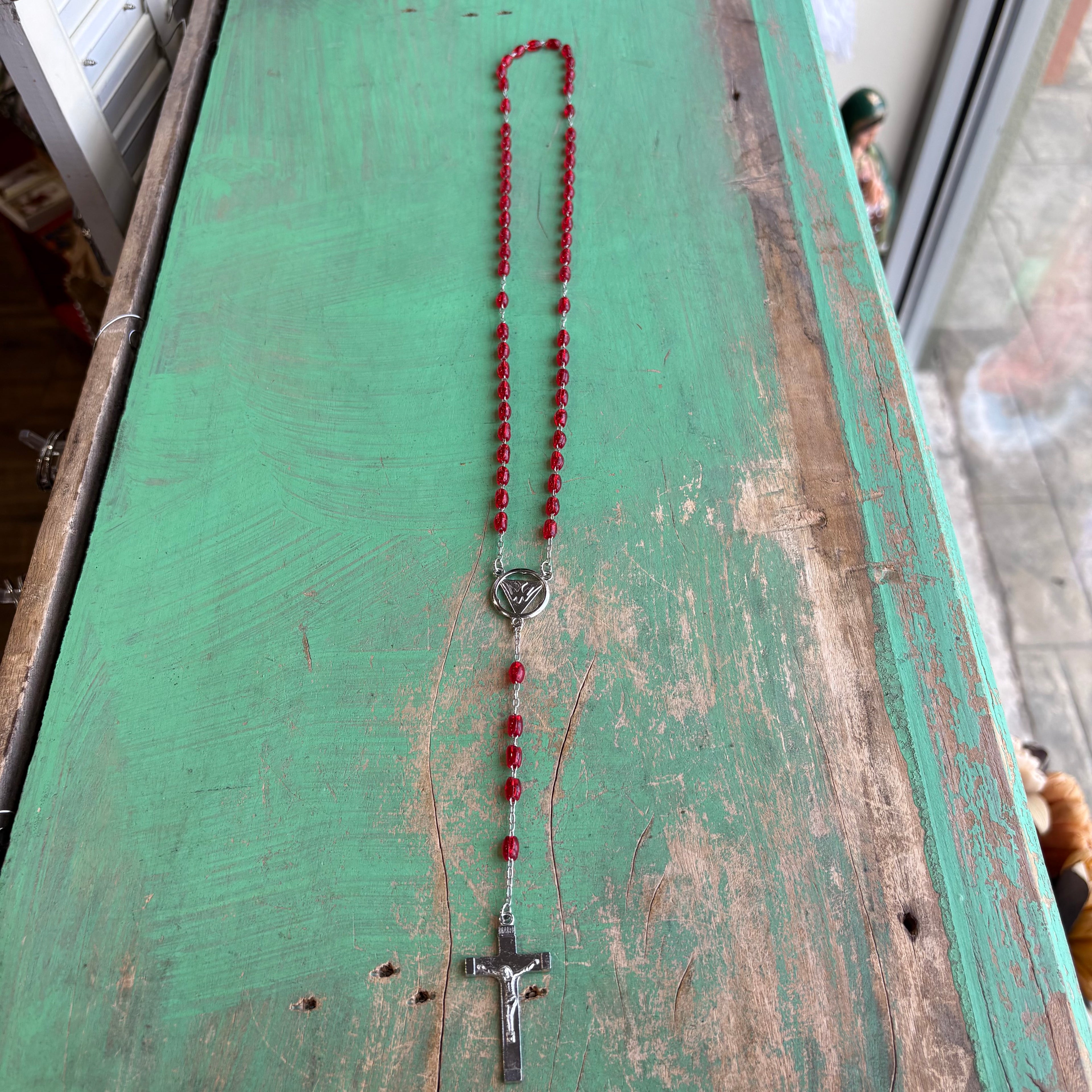 Gifts of the Holy Spirit Confirmation Rosary in Case