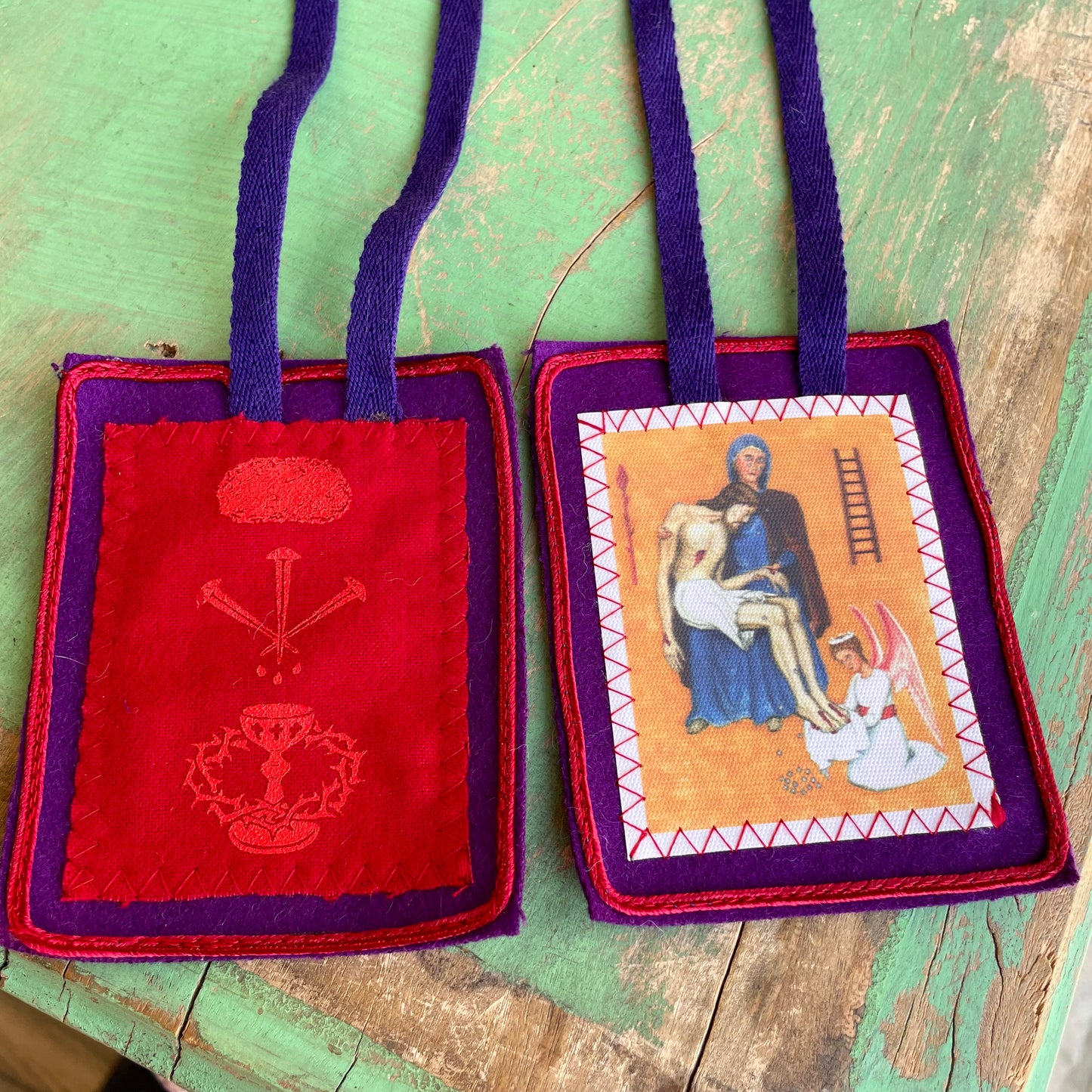 Purple Scapular
