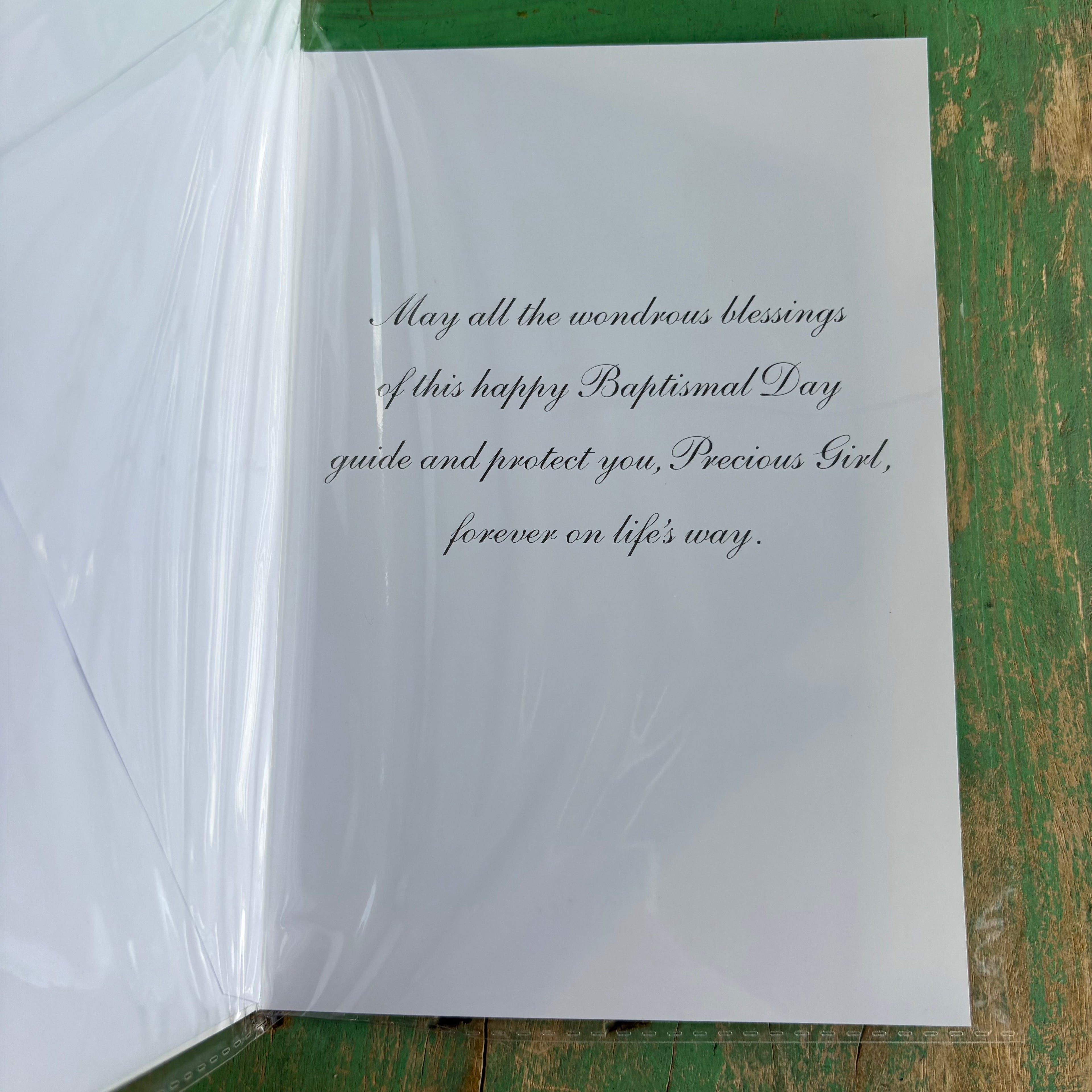 Baptism Greeting Card