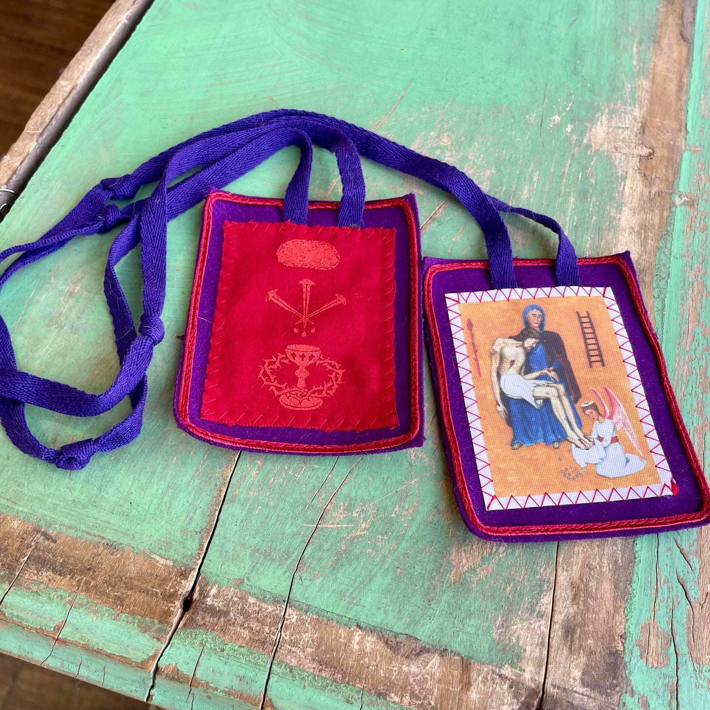 Purple Scapular