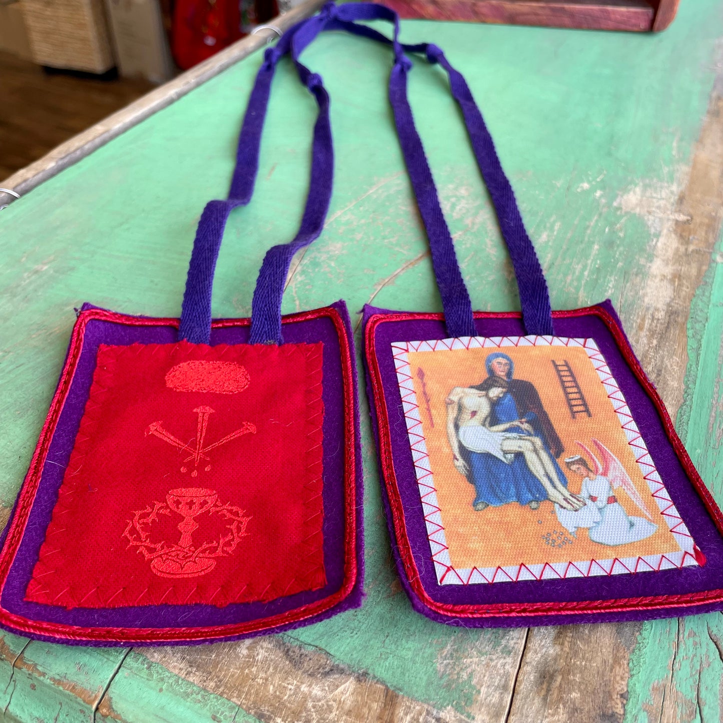 Purple Scapular
