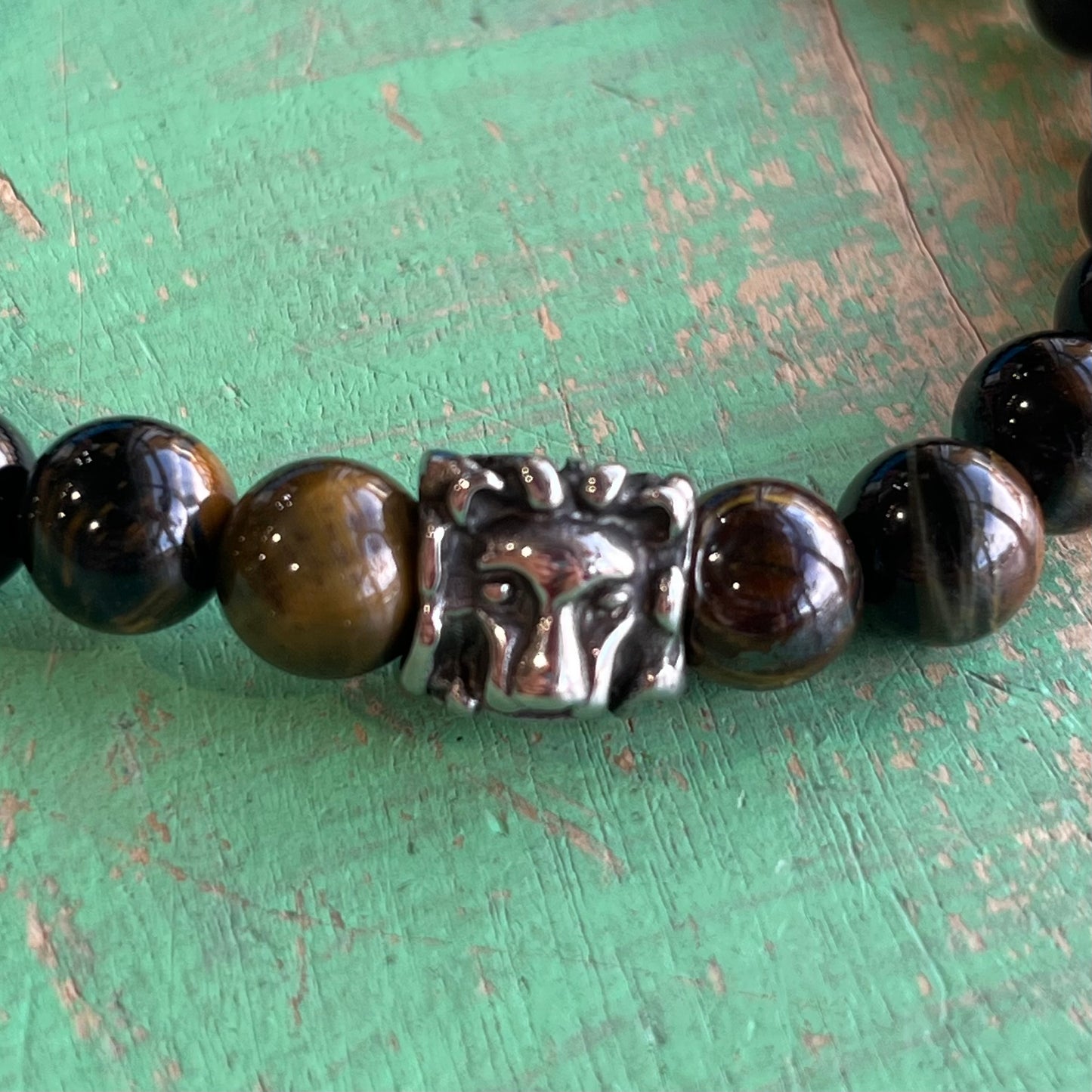 Pope Leo Tiger Eye Bracelet