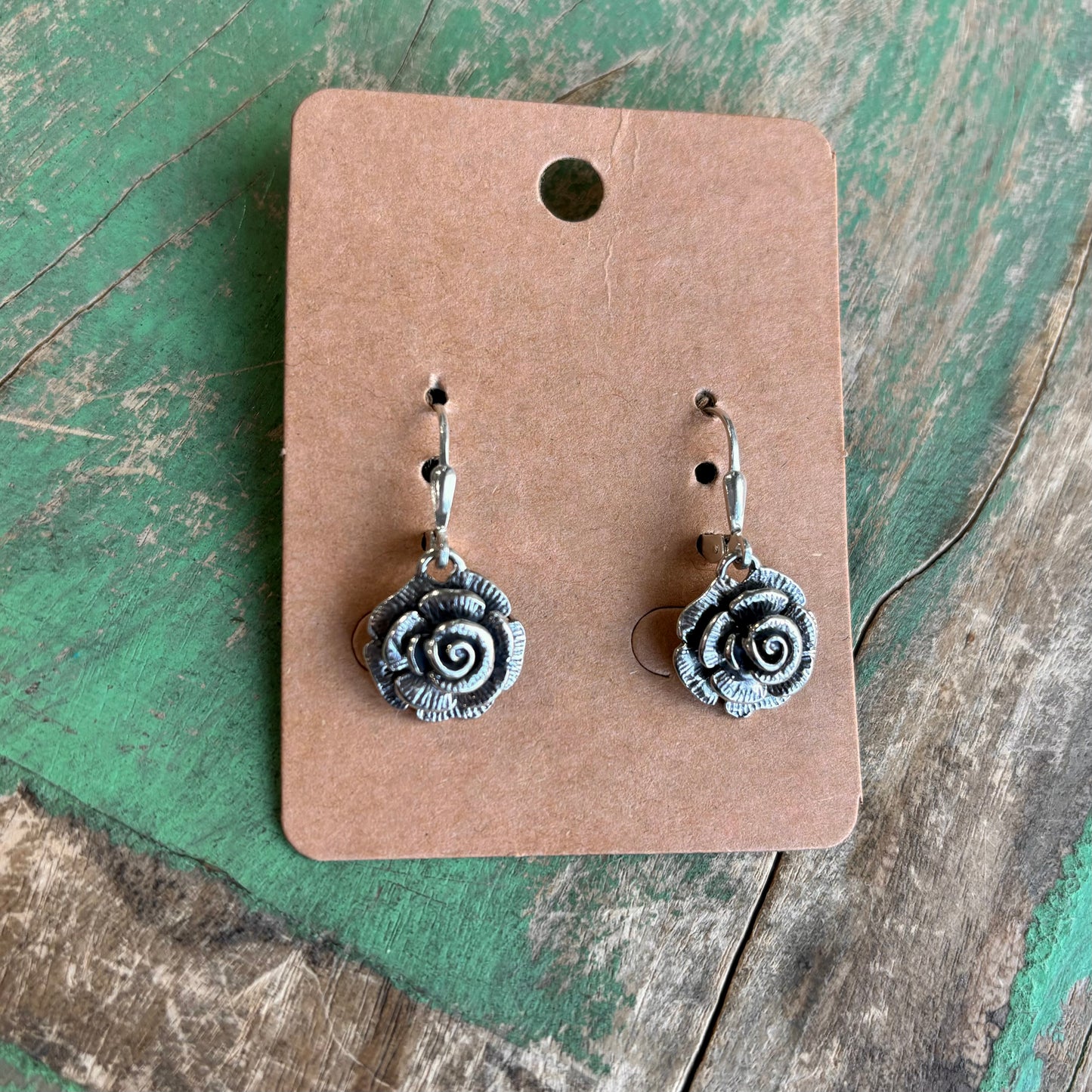 Sweet Rose Pearl Necklace or Earrings