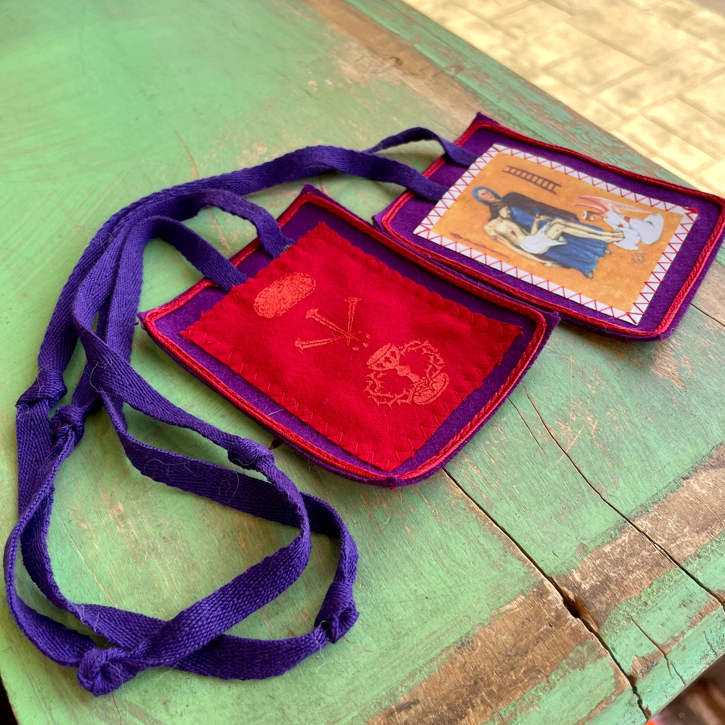 Purple Scapular