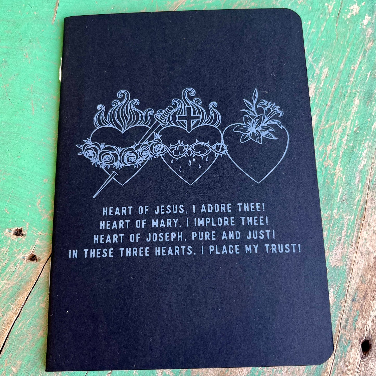 Three Hearts Notebook