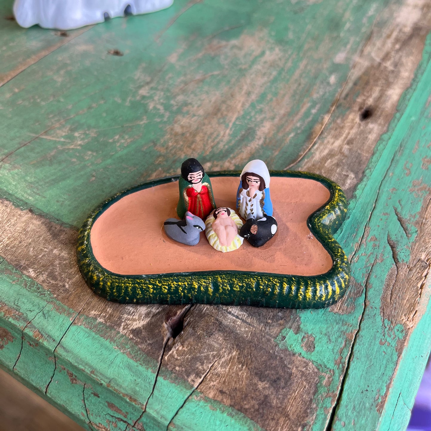 Surprise Mini Nativity Under Lamb Cover