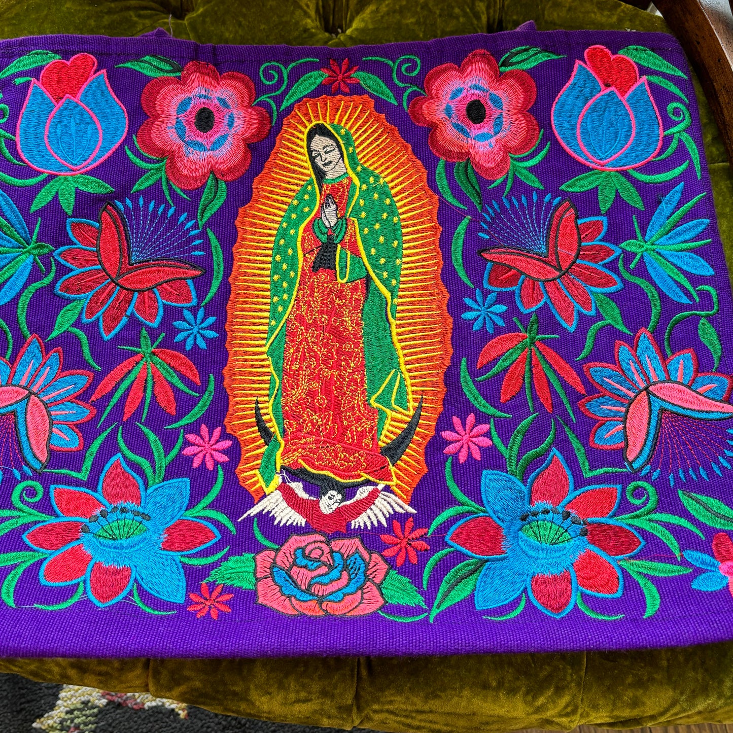 OLG Embroidered Purse