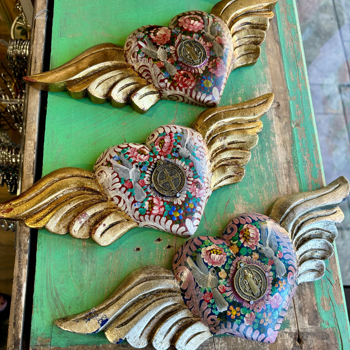 Paloma Milagros Corazon with Wings
