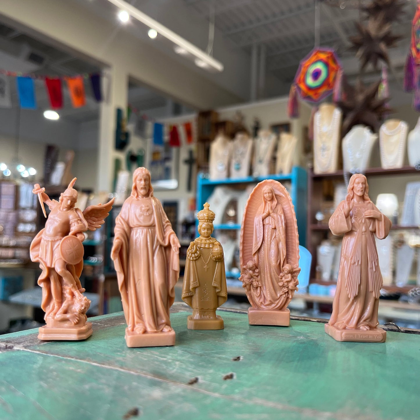 Mini Plastic Statues