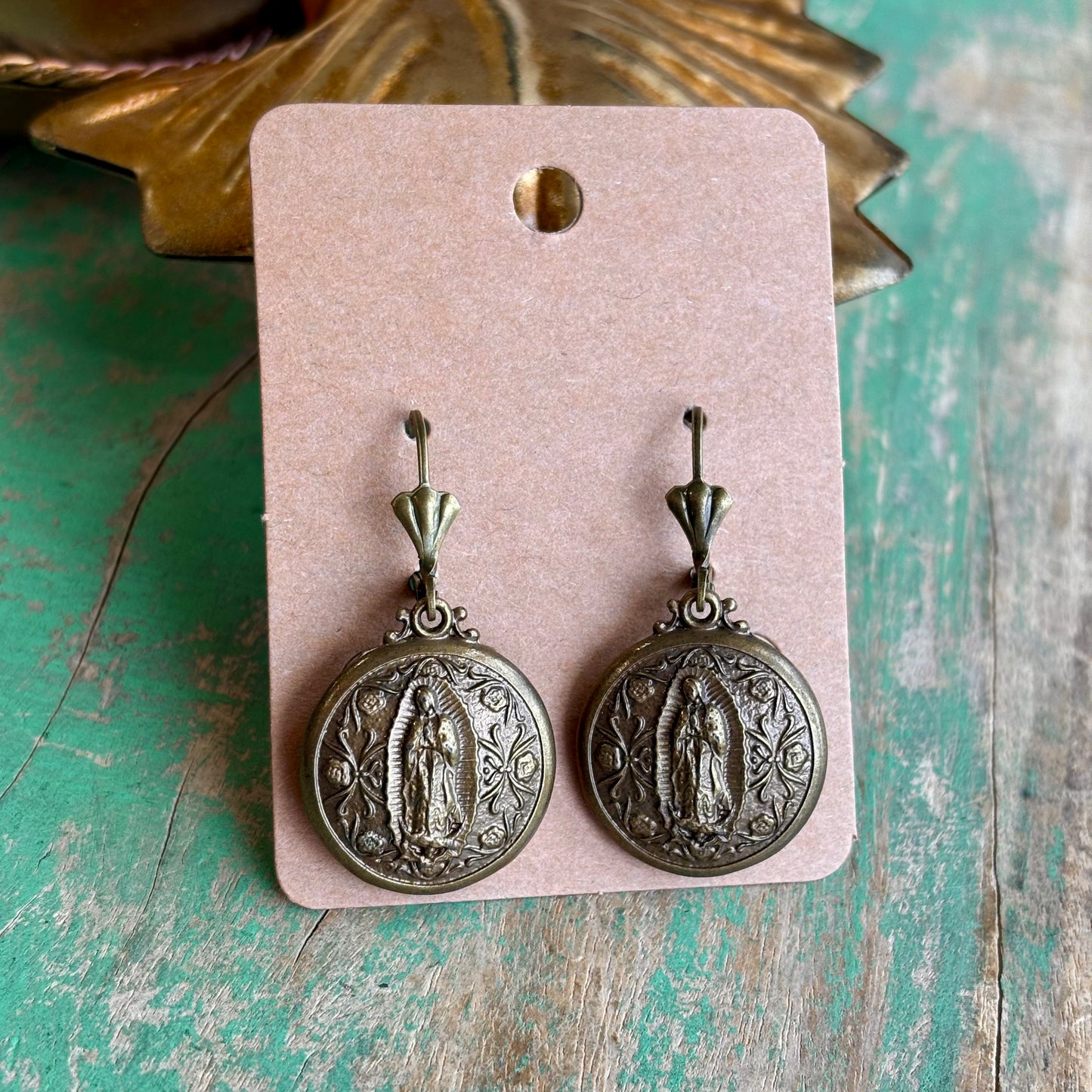 Bubble Virgencita Earrings