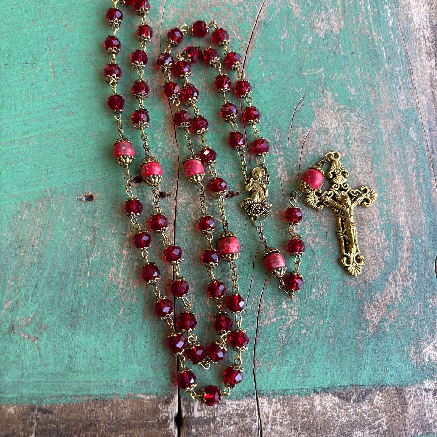 Divine Mercy Red Rosary