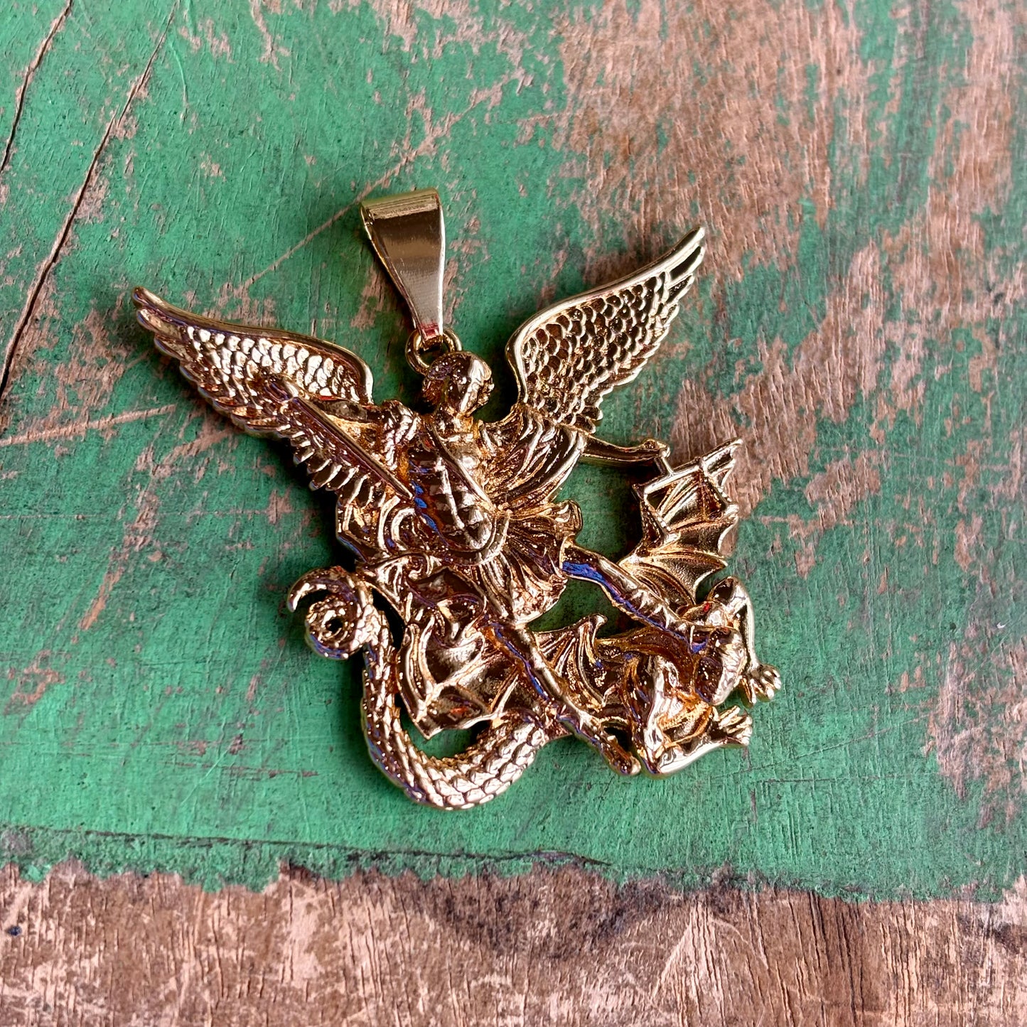 Big Gold Plated Pendants