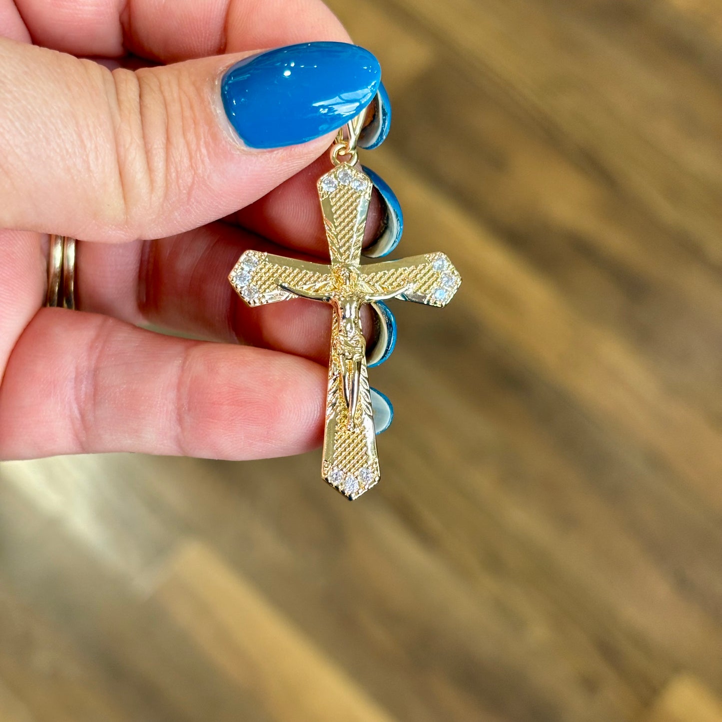 Big Gold Plated Pendants