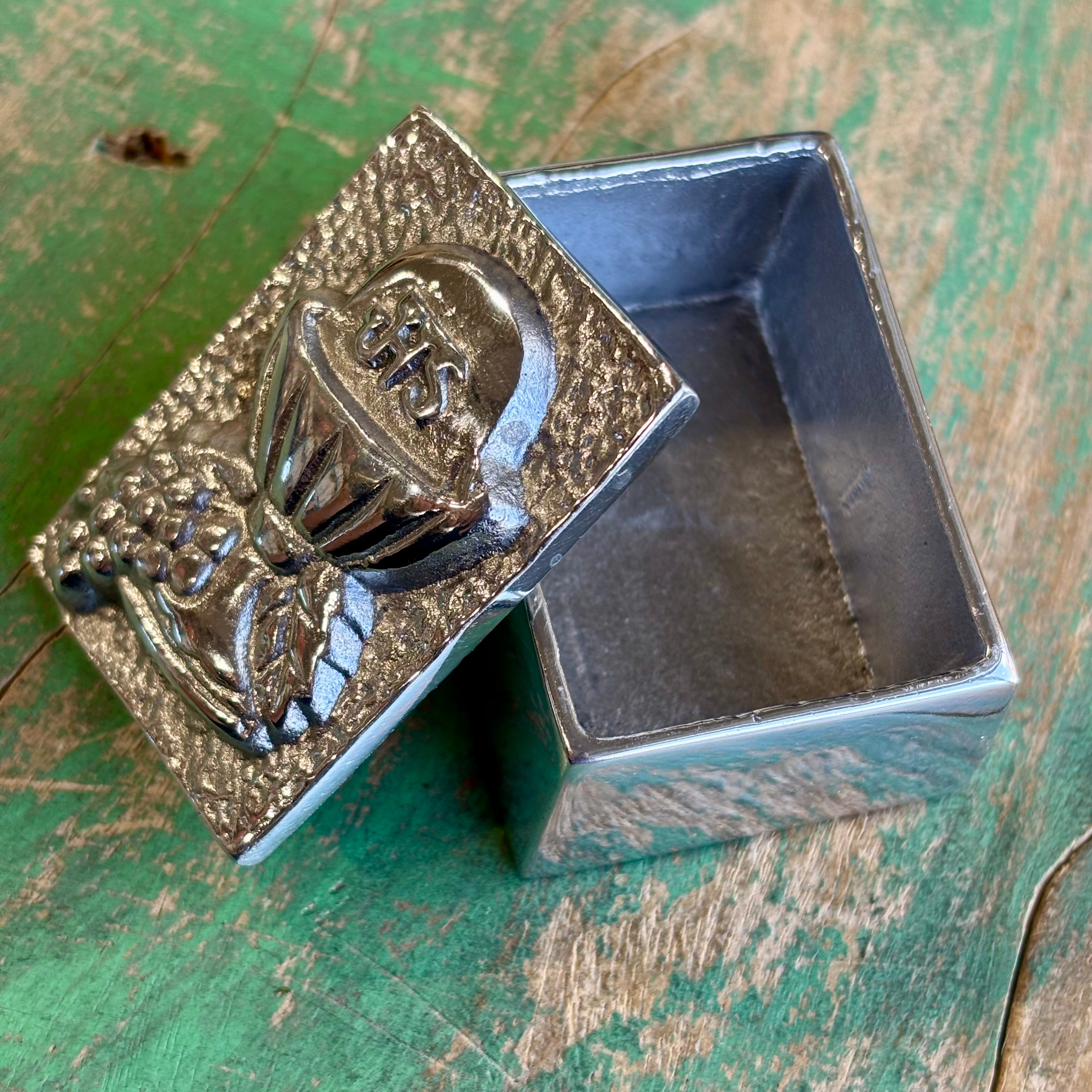 Pewter Mini Communion Box