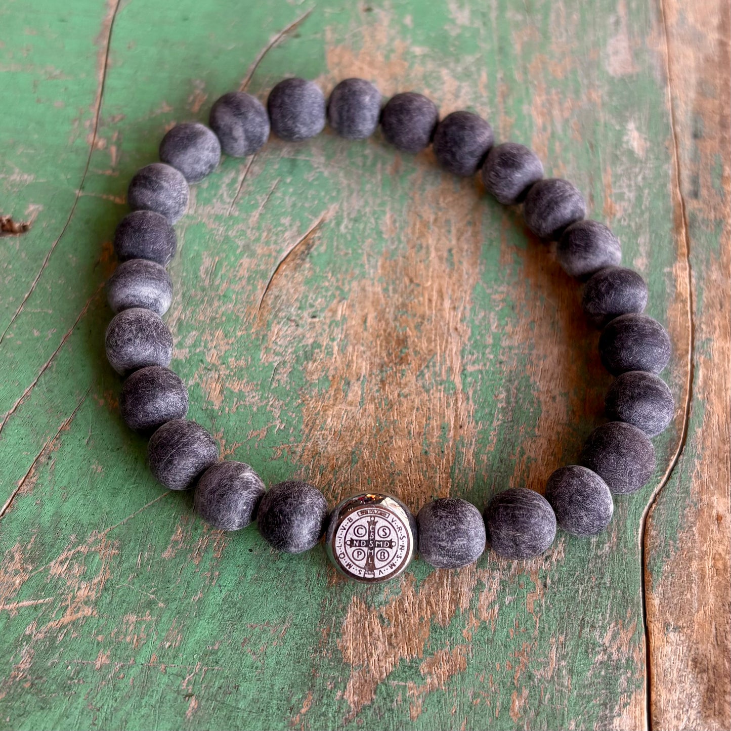 Buffalo Horn Faith Bracelet
