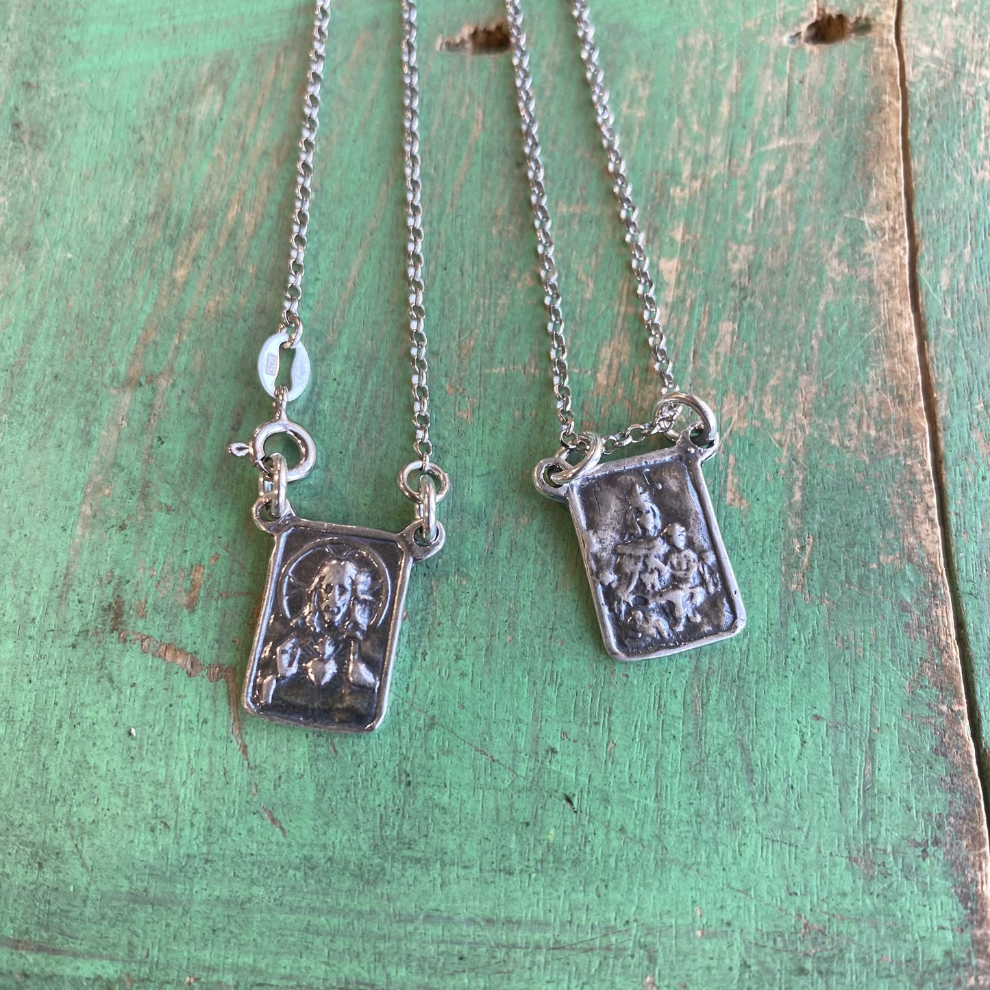 Sterling Silver Scapular