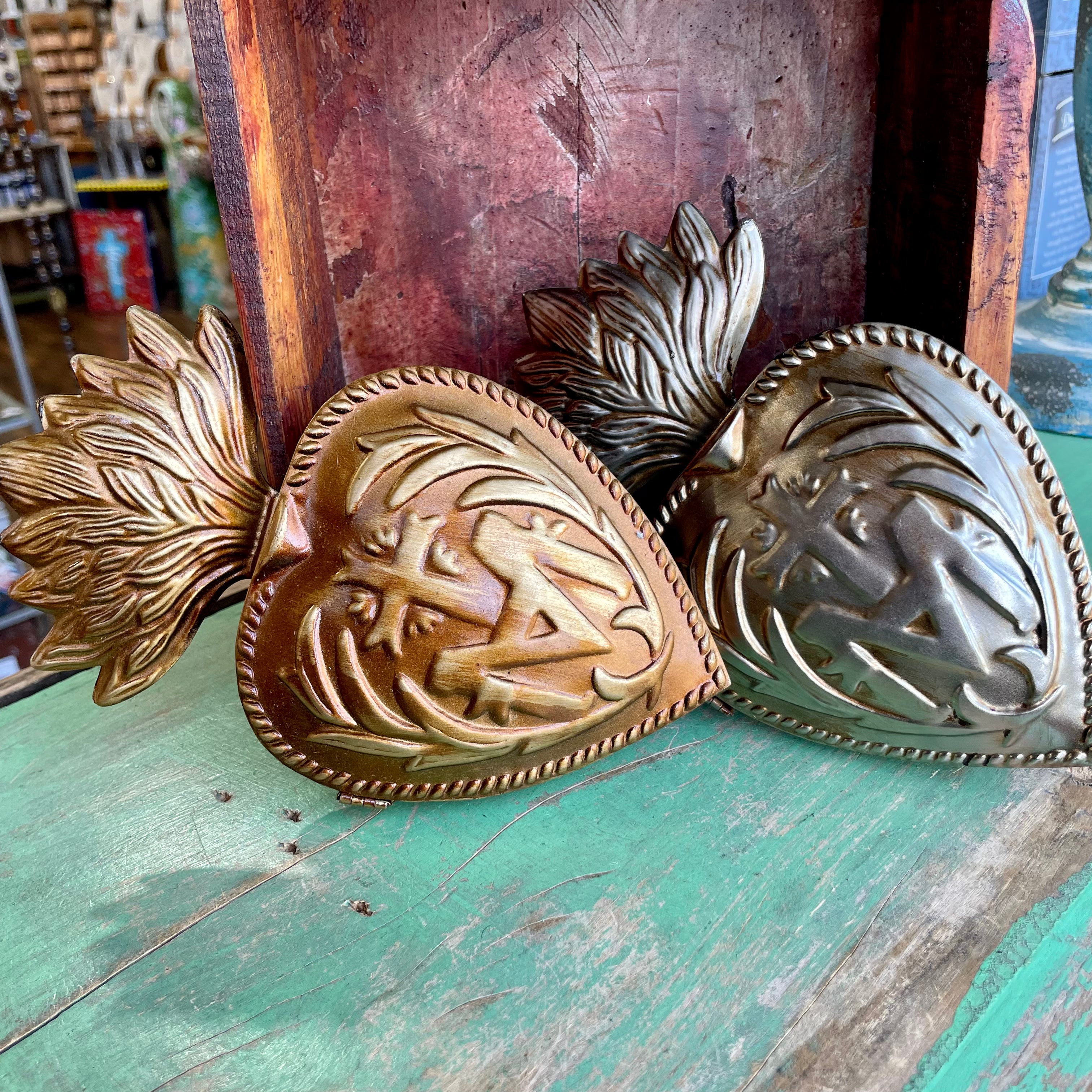 Jesus Through Mary Sacred Heart Box