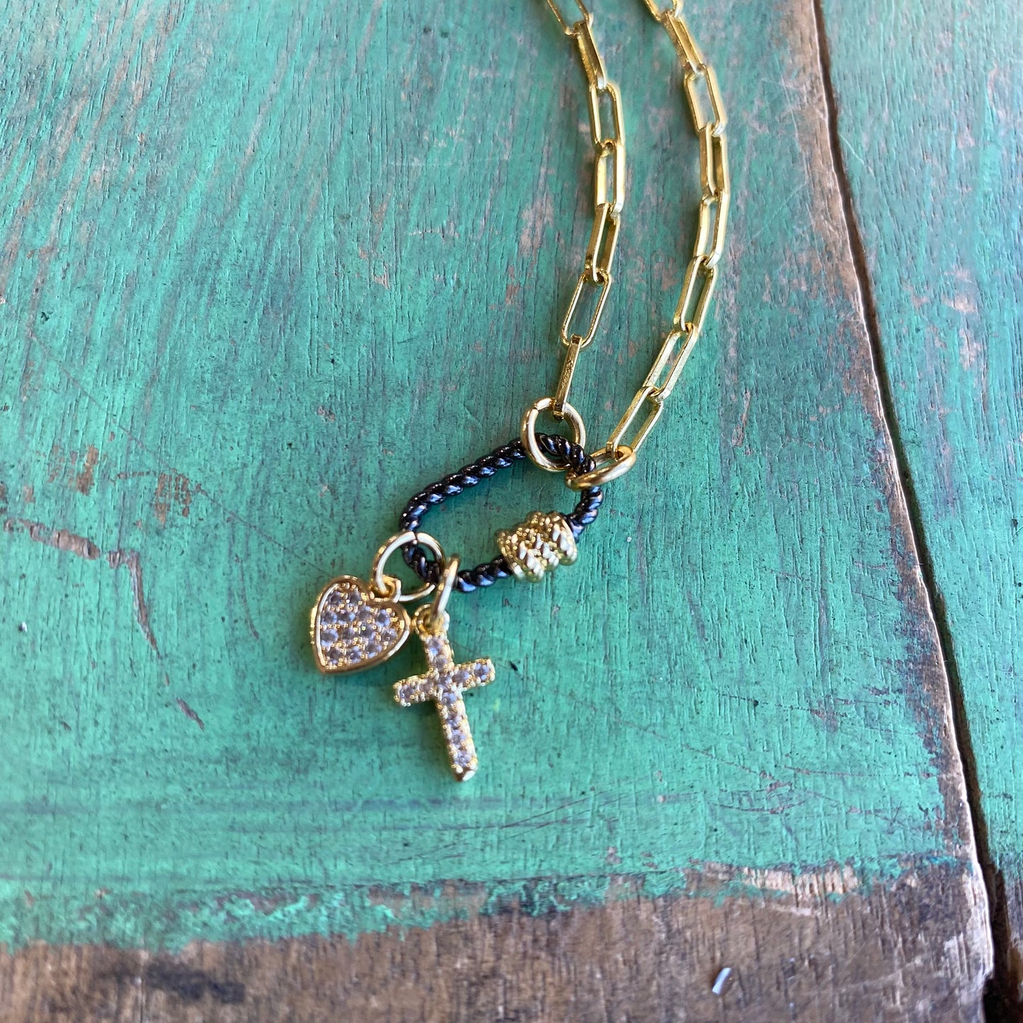 Jesus Holds My Heart Necklace