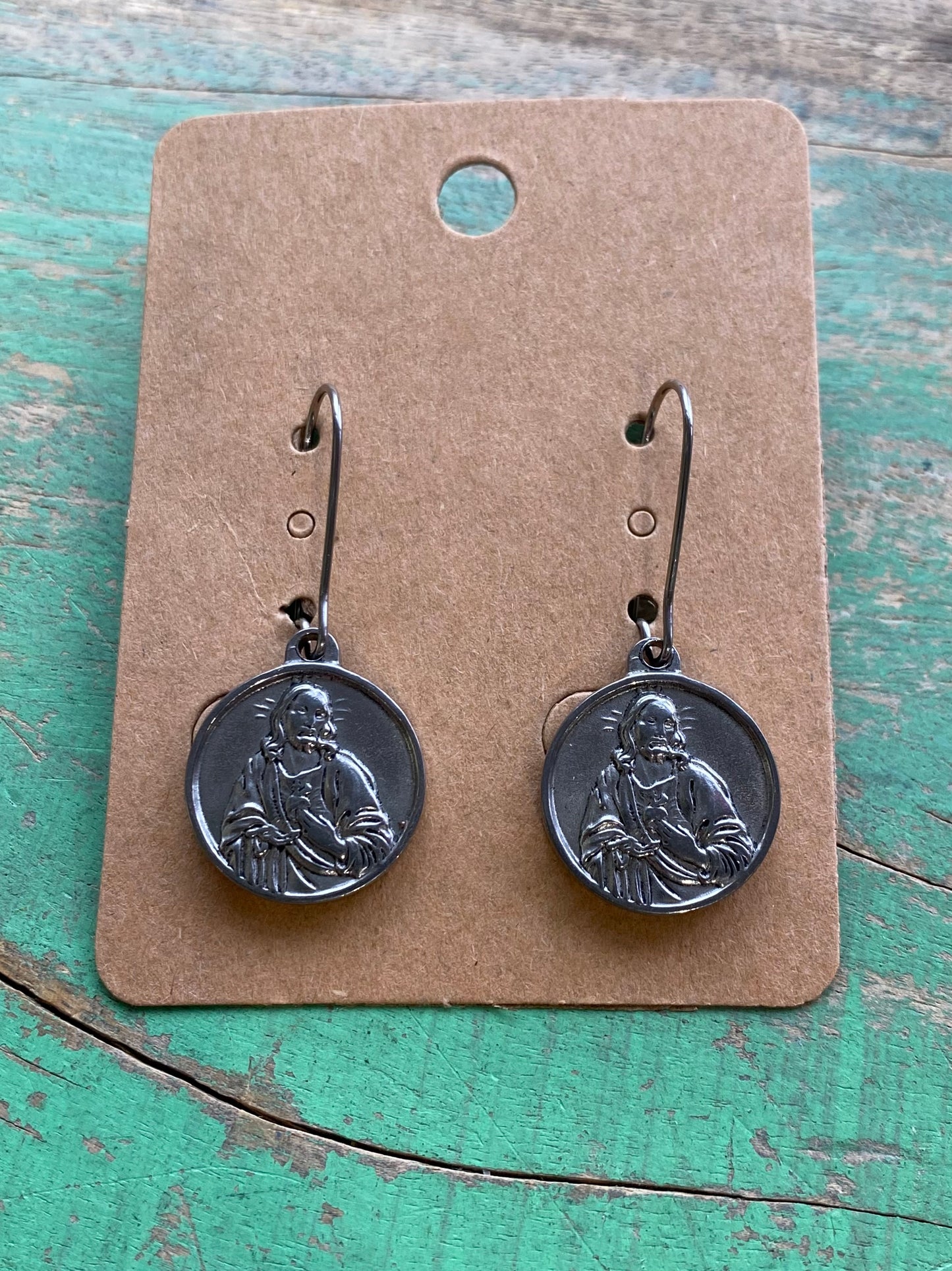 Sacred Heart of Jesus Earrings