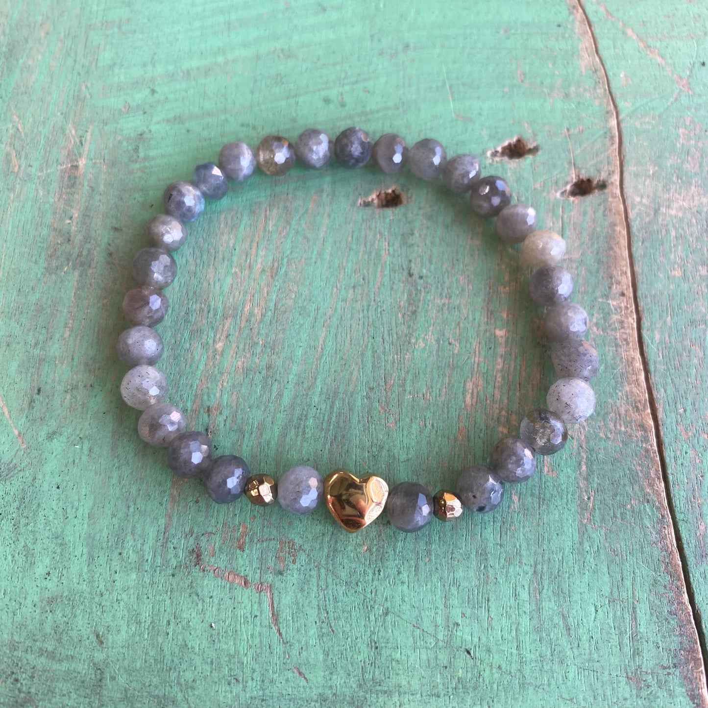 Labradorite Love Bracelet