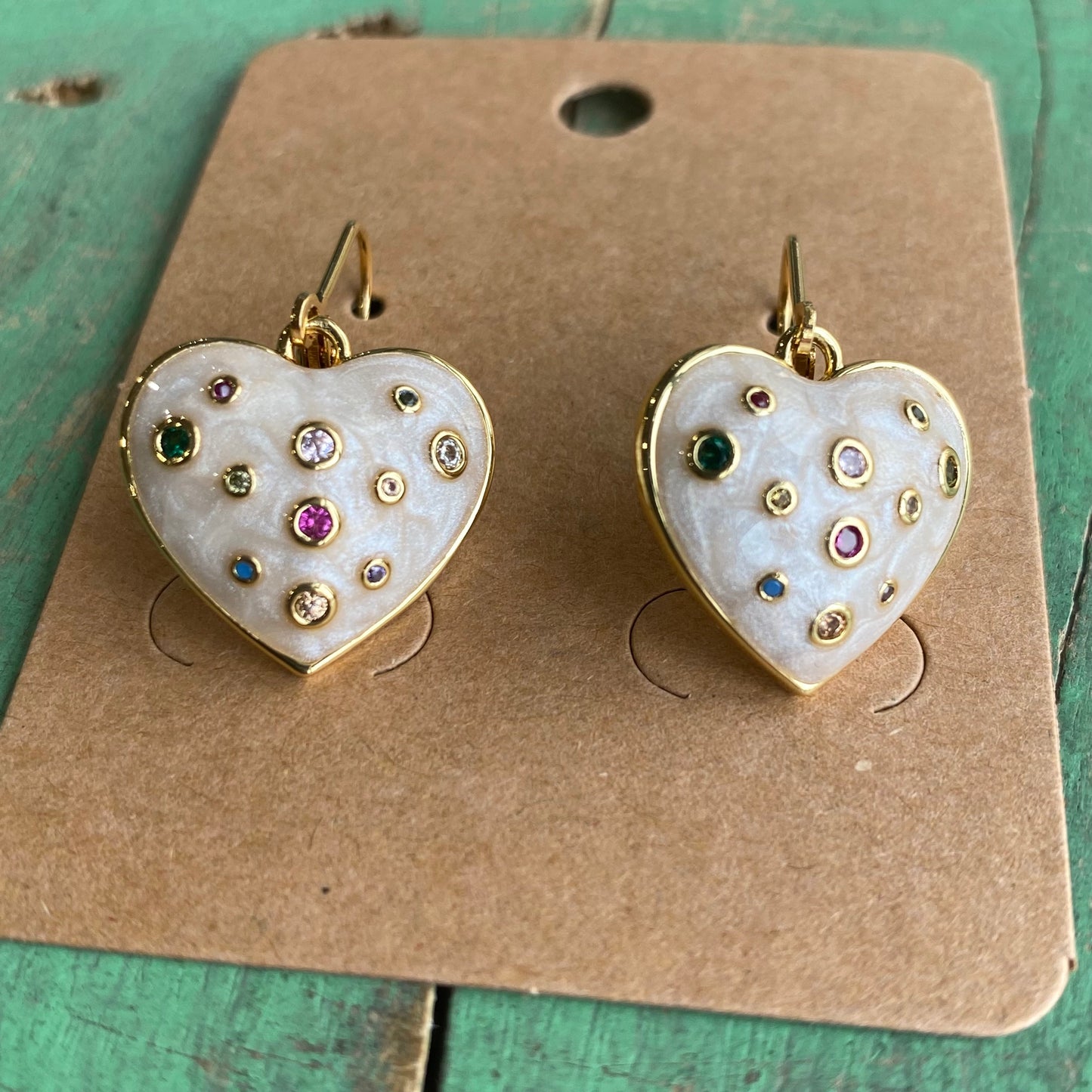 Heart For God Necklace and Earrings