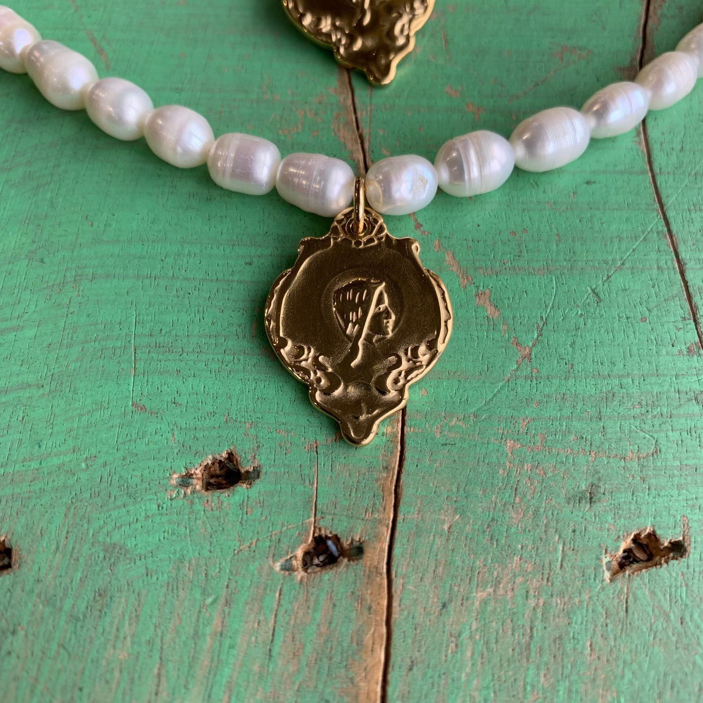 Vintage Mary Freshwater Pearl Set