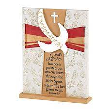 Confirmation Standing Plaque