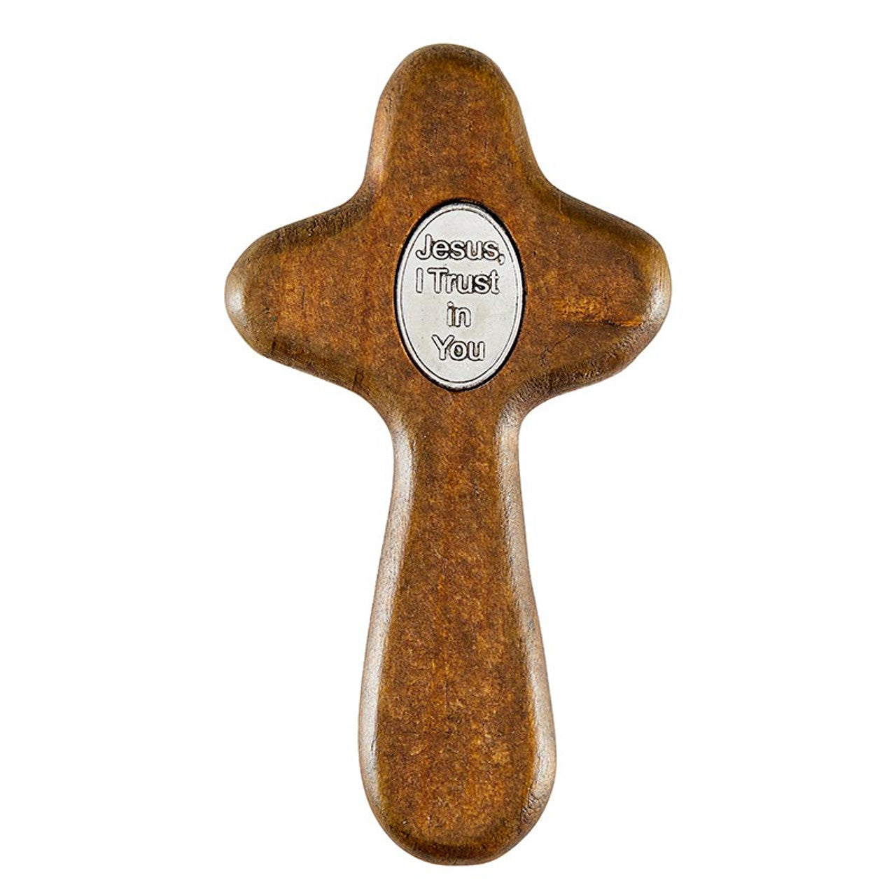 Wooden Palm Prayer Cross