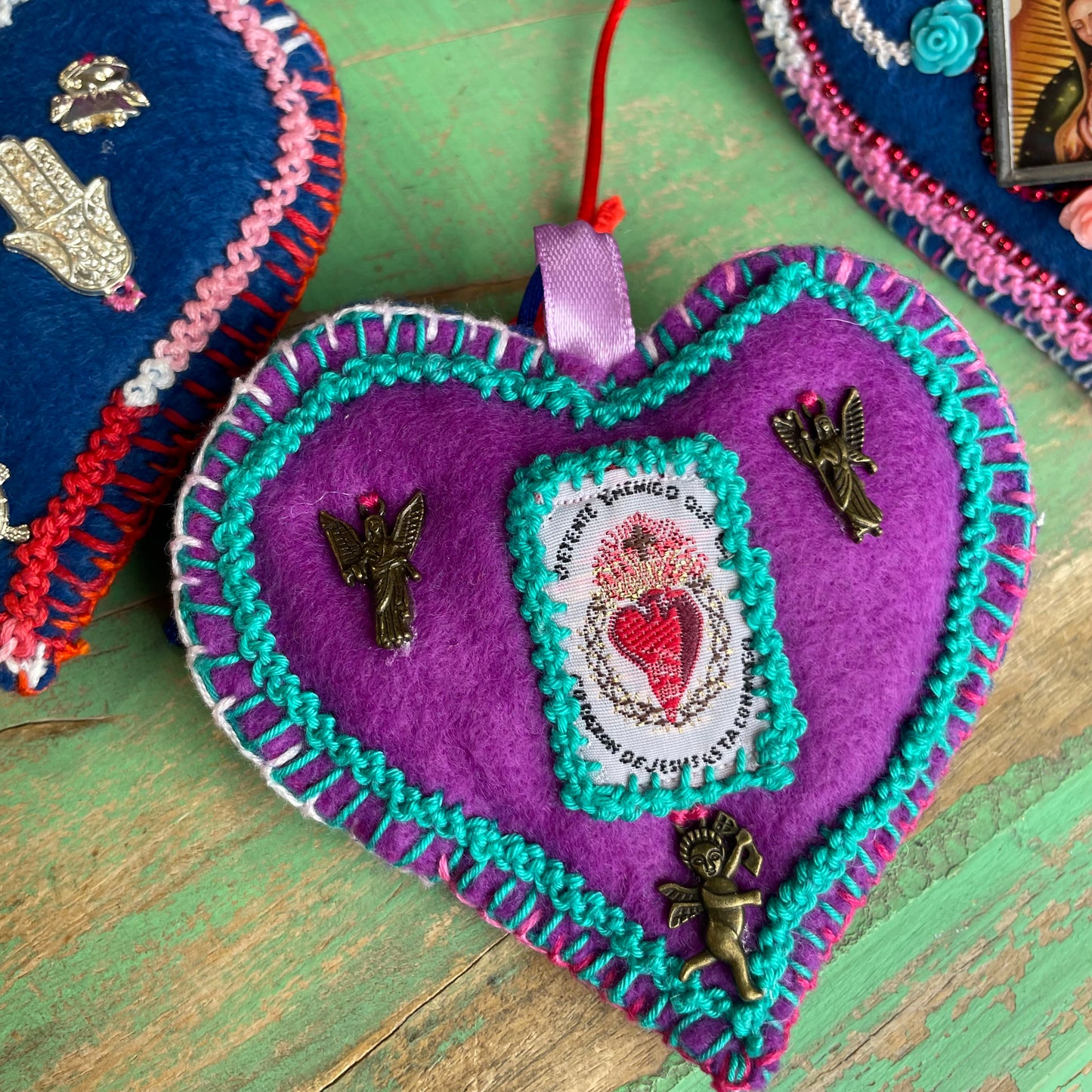 Felt Hearts