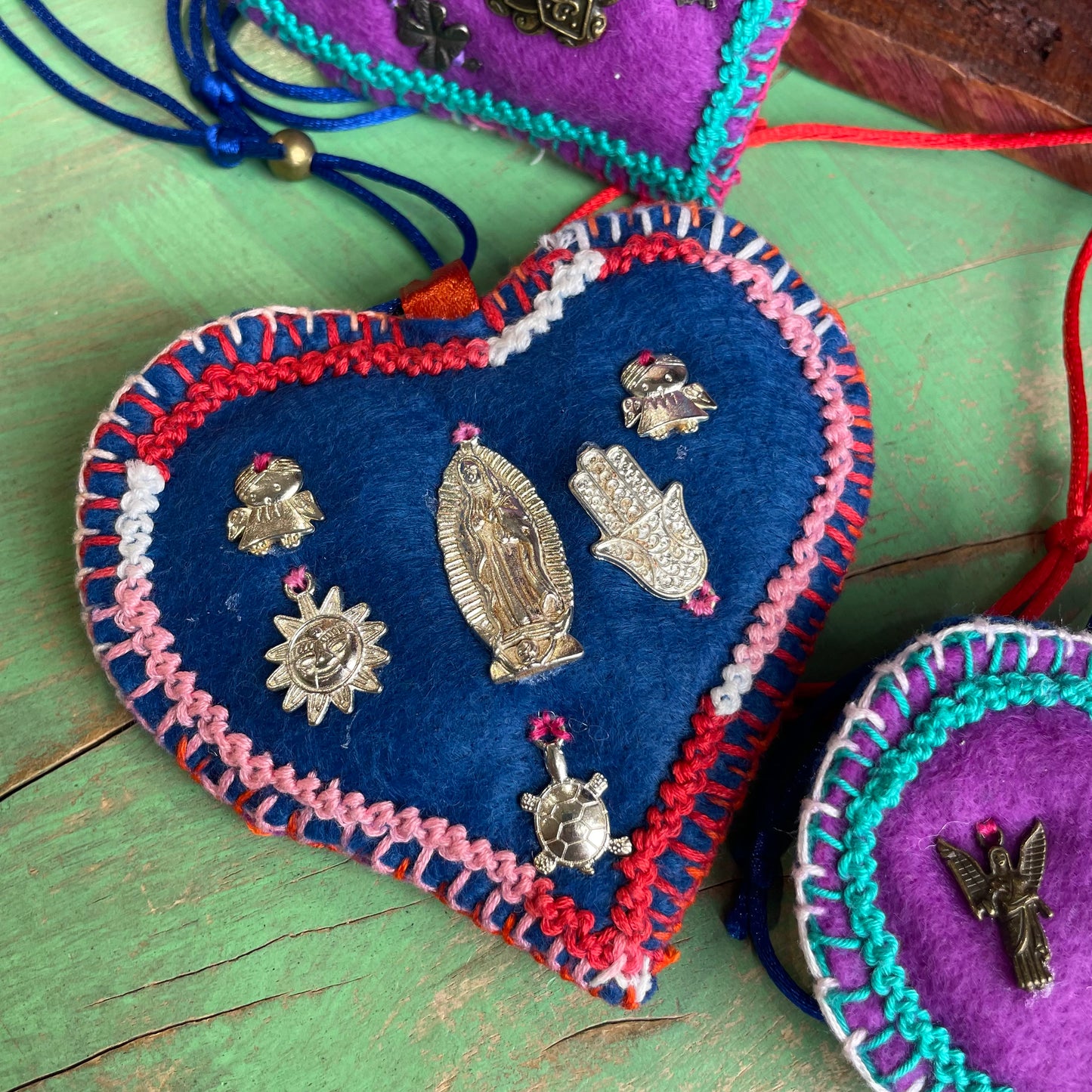 Felt Hearts