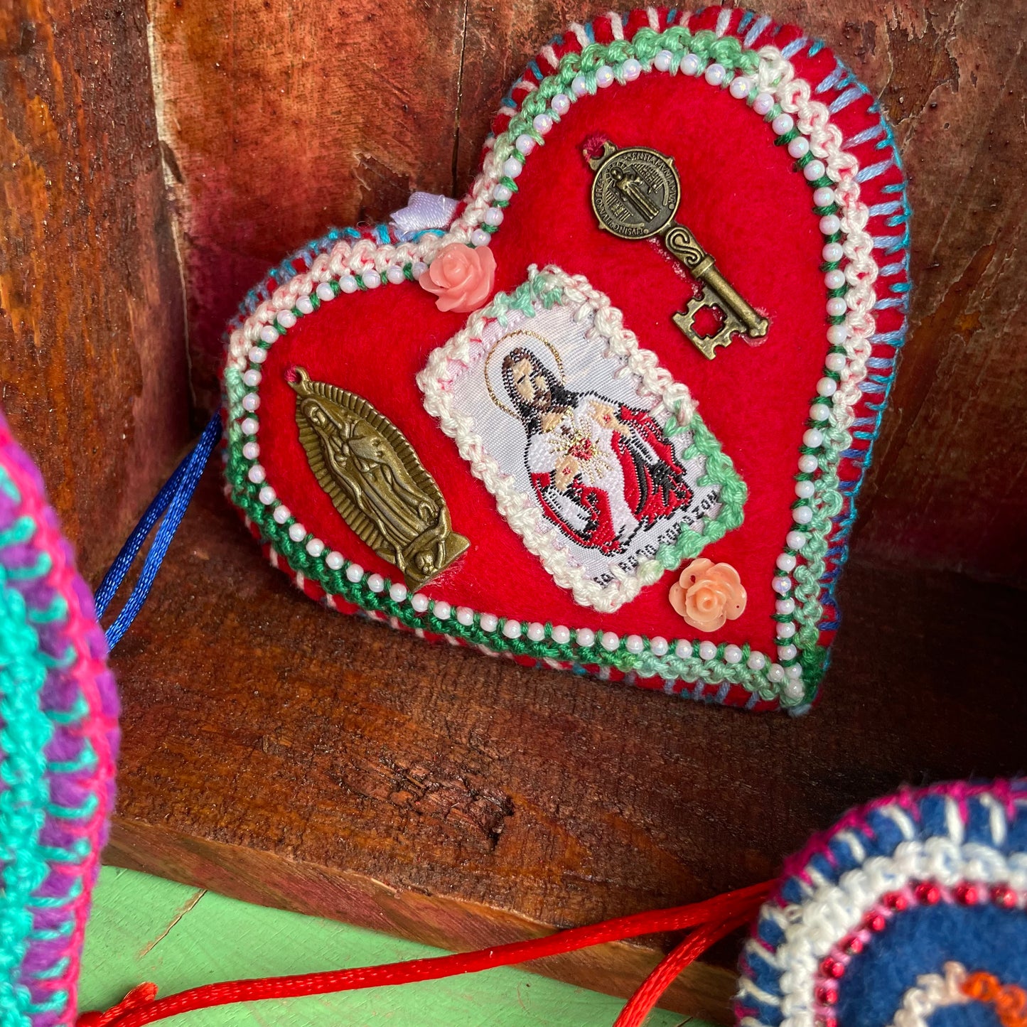 Felt Hearts