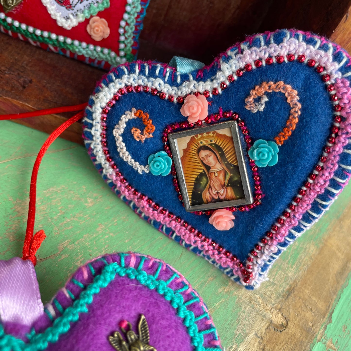 Felt Hearts
