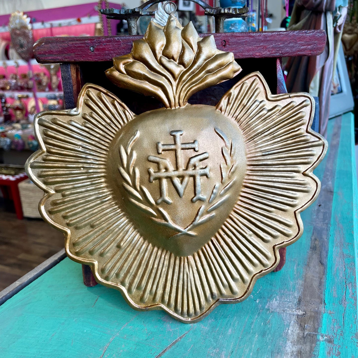 Jesus Through Mary Wide Sacred Heart