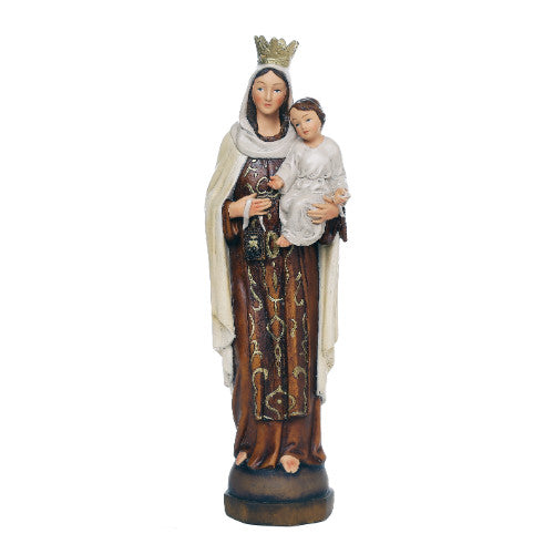 Our Lady of Mt Carmel 12" Statue