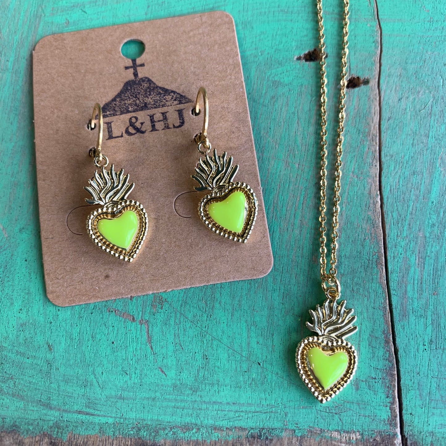 Neon Sacred Heart Set