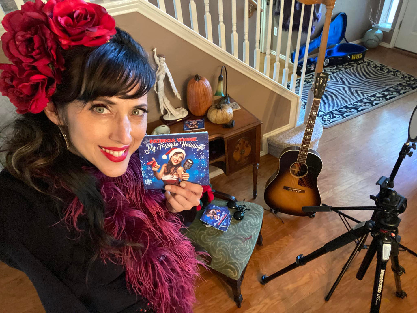 Patricia Vonne's "My Favorite Holiday" CD