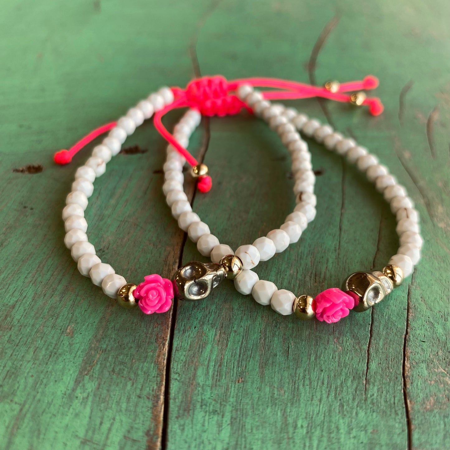 Rose All Saints' Day Bracelet