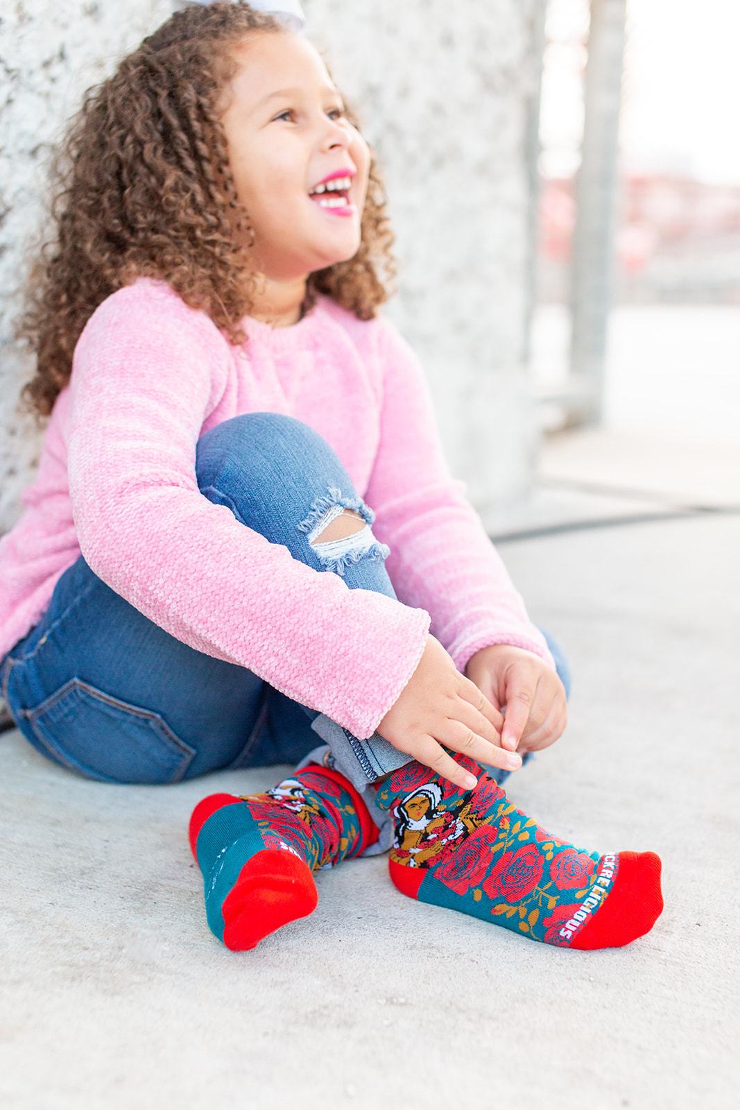 Kids St. Thérèse of Lisieux Religious Socks