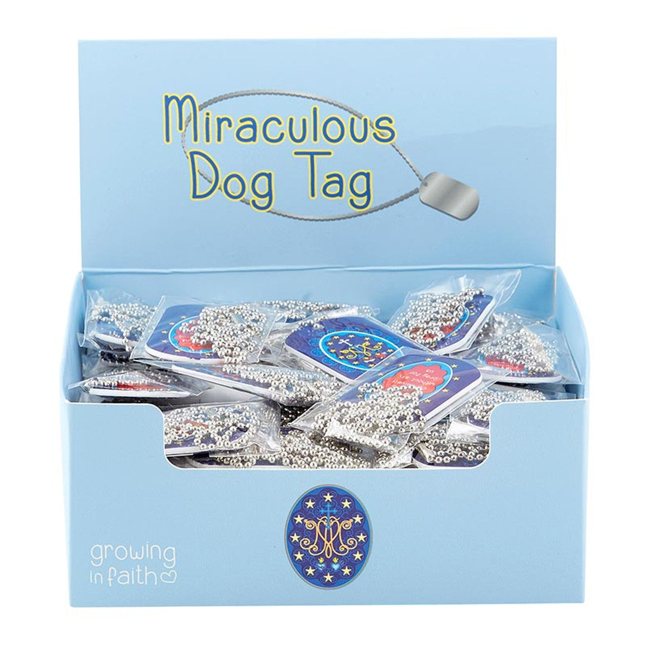 Miraculous Medal Name Tag