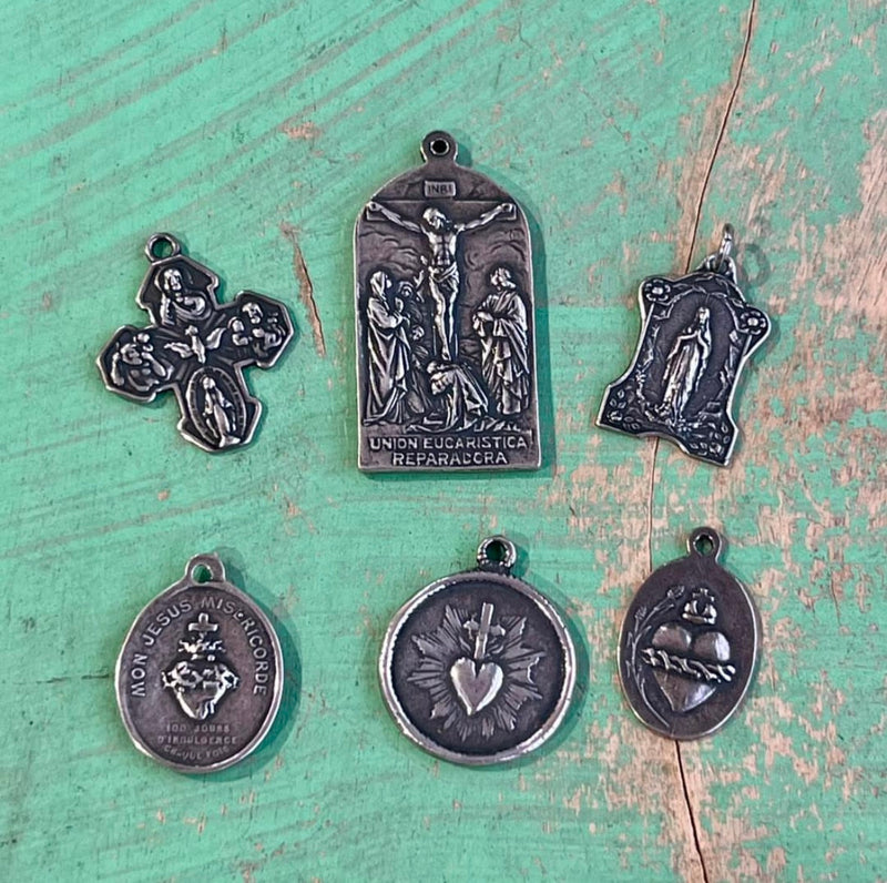 Charm Bar and Catholic Medals