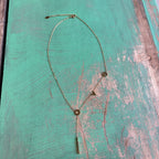 Gold Stainless Steel Love Drop Chain