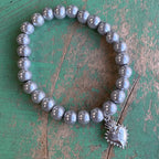 Beautiful Glass Pearl Faith Bracelets