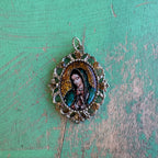 Our Lady Fancy Earrings or Pendant