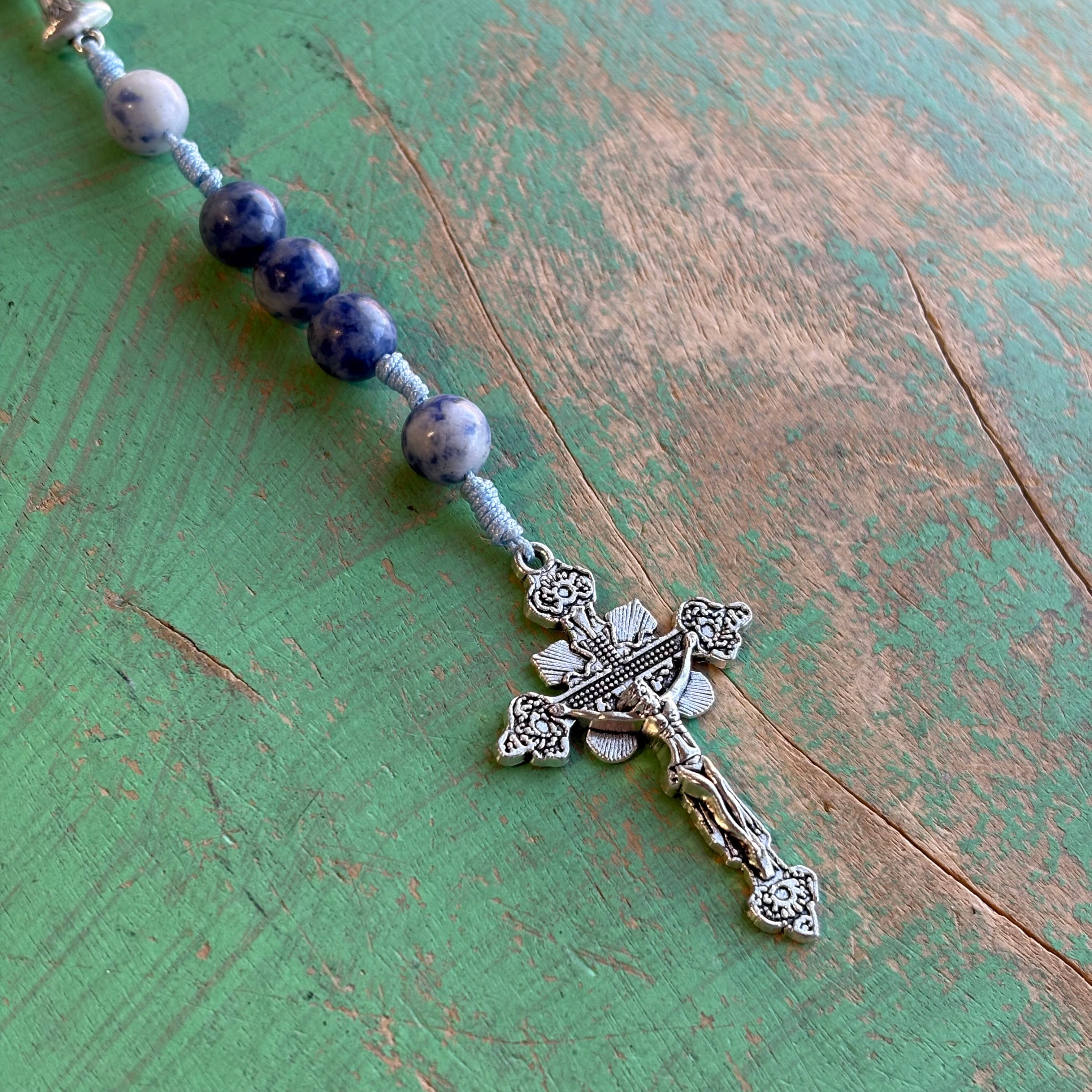 Natural Stone Holy Eucharist Rosary