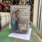 First Holy Communion Keepsake Certificate Card – Girls and Boys