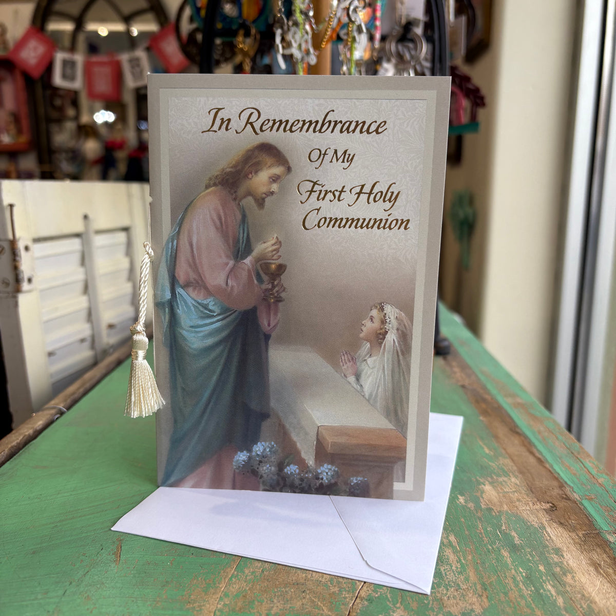 First Holy Communion Keepsake Certificate Card – Girls and Boys