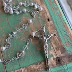 Silver and Crystal Wedding Lasso