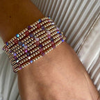 CRYSTAL BTY | Stretchy Anti-Tarnish 14K Gold Filled Bracelet