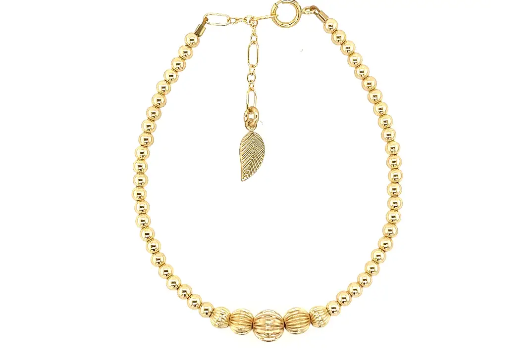 VICTORIA | Stretchy Anti-Tarnish 14K Gold Filled Bracelet