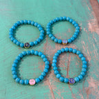 Mosaic Cross Turquoise Bracelet